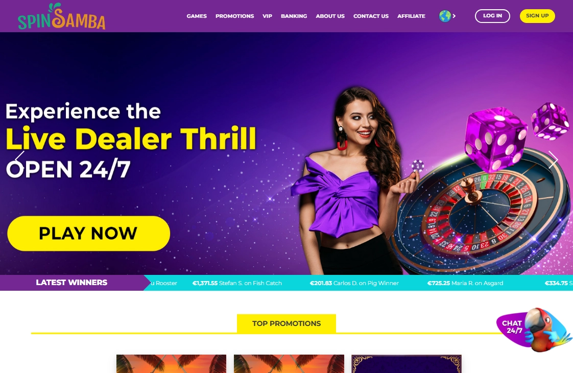 Spin Samba Casino